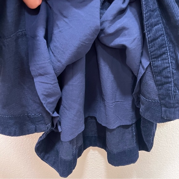 Maeve by Anthropology Blue Corduroy Winchester Dress Size 6 - Picture 9 of 11